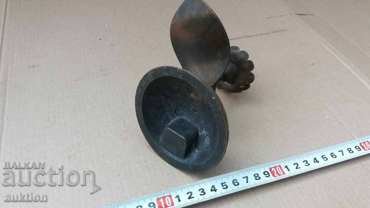 FORGED COPPER CANDLESTICK - 5