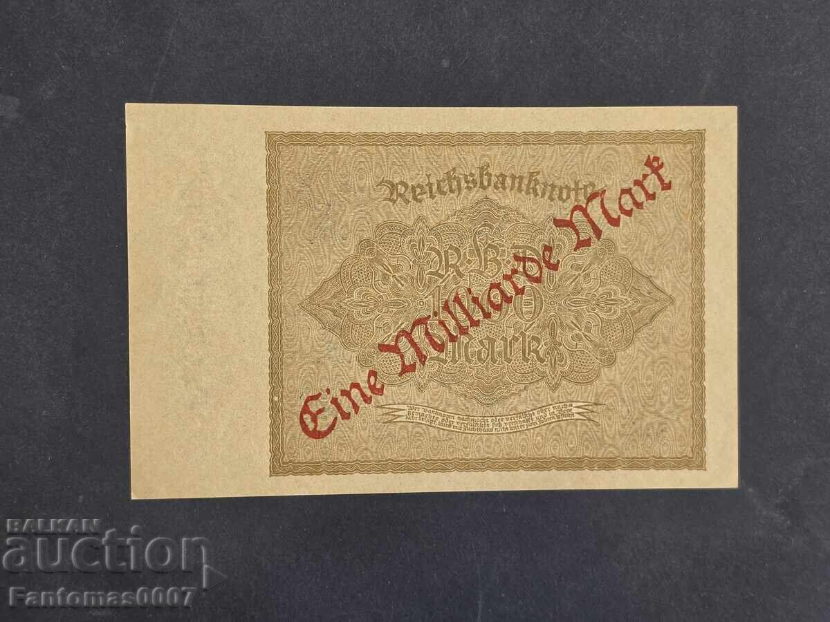 Licitație UN MILIARD DE MĂRCI 1922 UNC