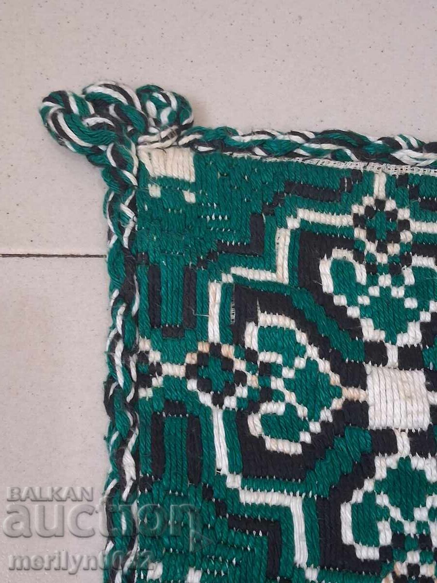 Covor vechi de perete, broderie bulgărească, panou, covor - 7