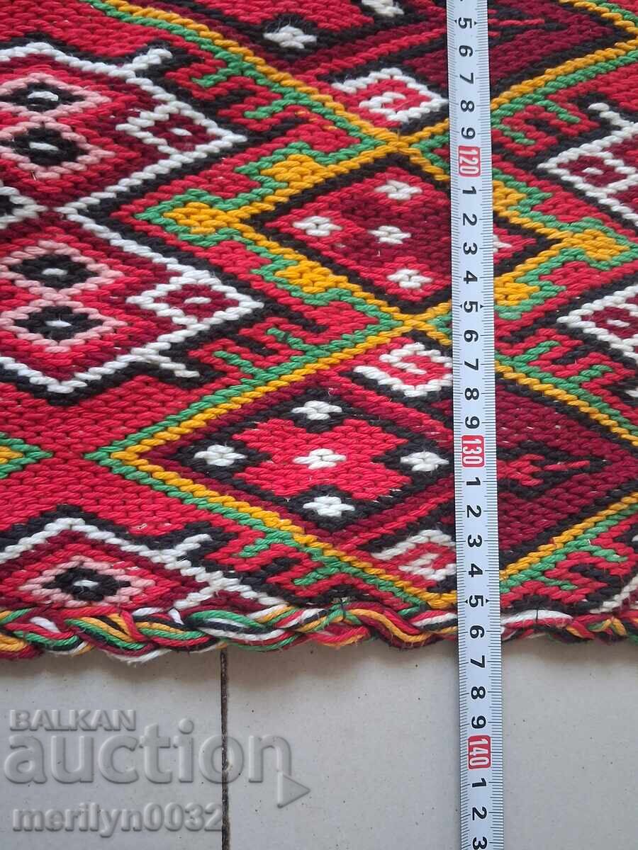 Covor vechi de perete broderie bulgărească panou, covor tablou - 6 Covor vechi de perete broderie bulgărească panou, covor tablou - 6