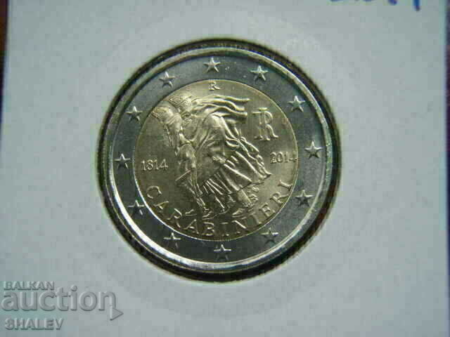 Доставка на 2 euro 2014 Italy "Carabinieri" (2) /Италия/ - Unc (2 евро)