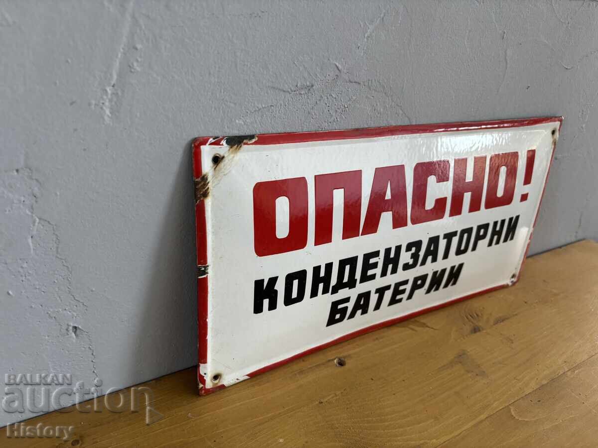 Licitație Placa emailata