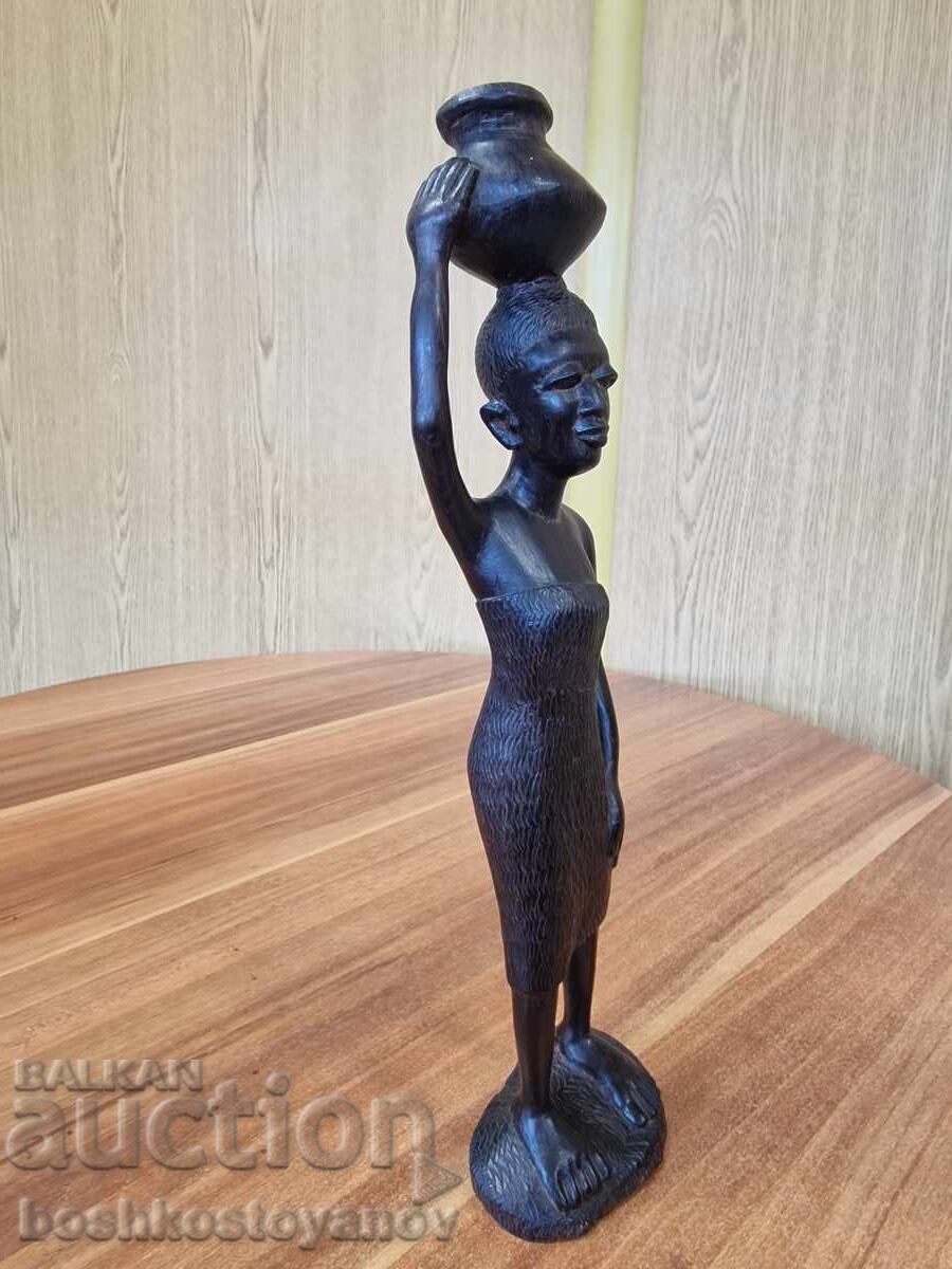 Statuetă africană din abanos - 5