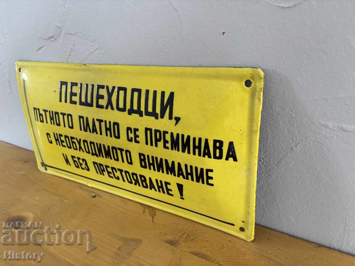 Licitație Placa emailata