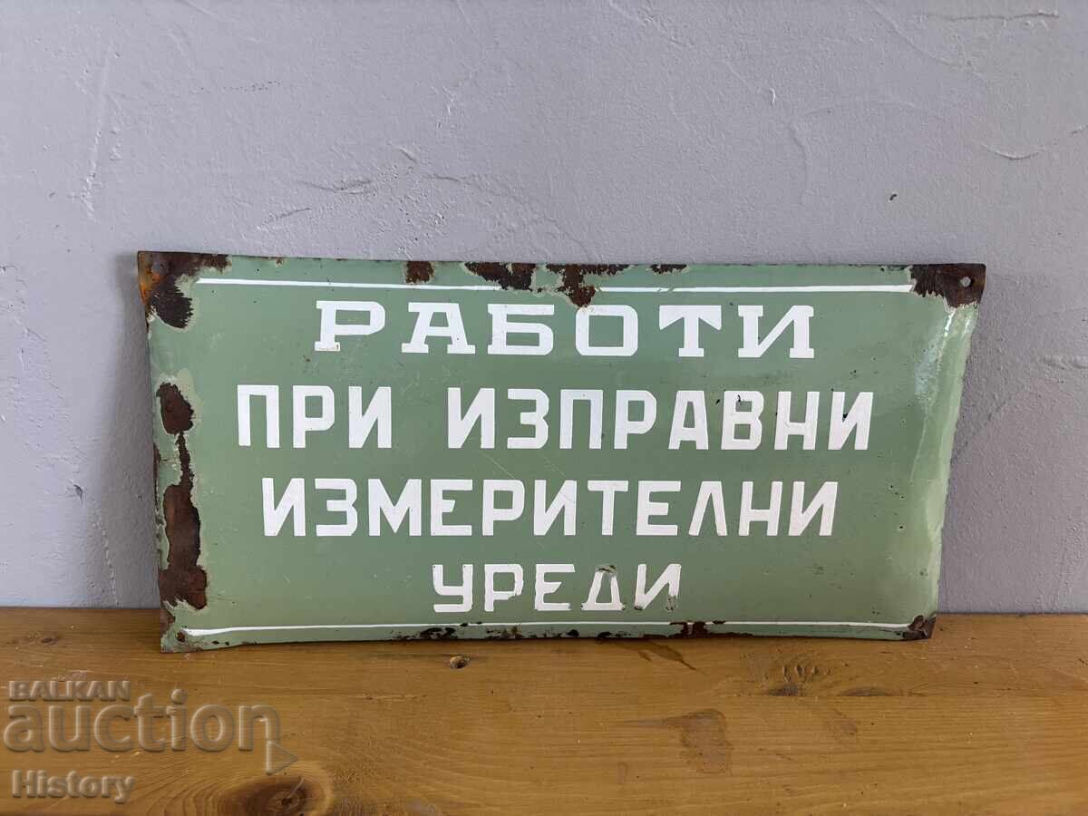 Placa emailata