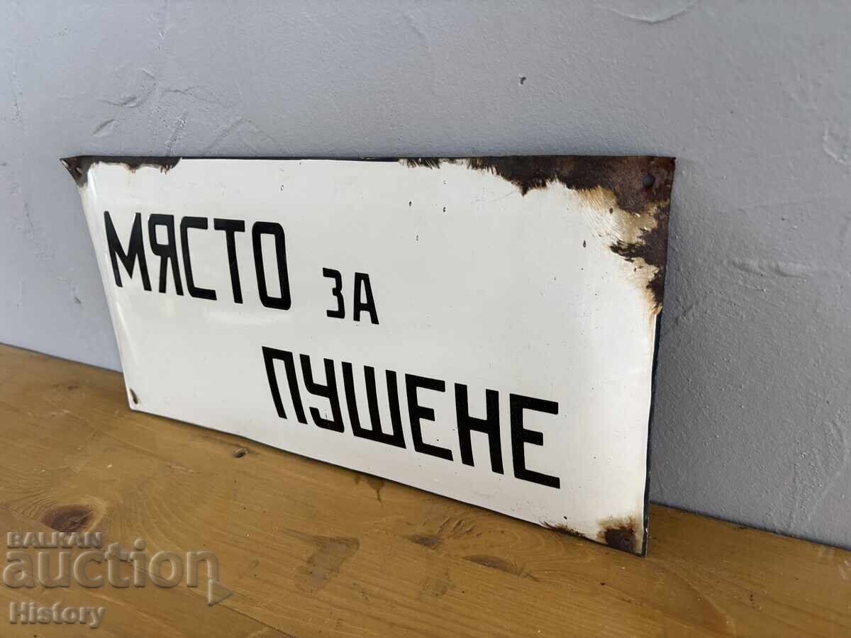 Licitație Placa emailata