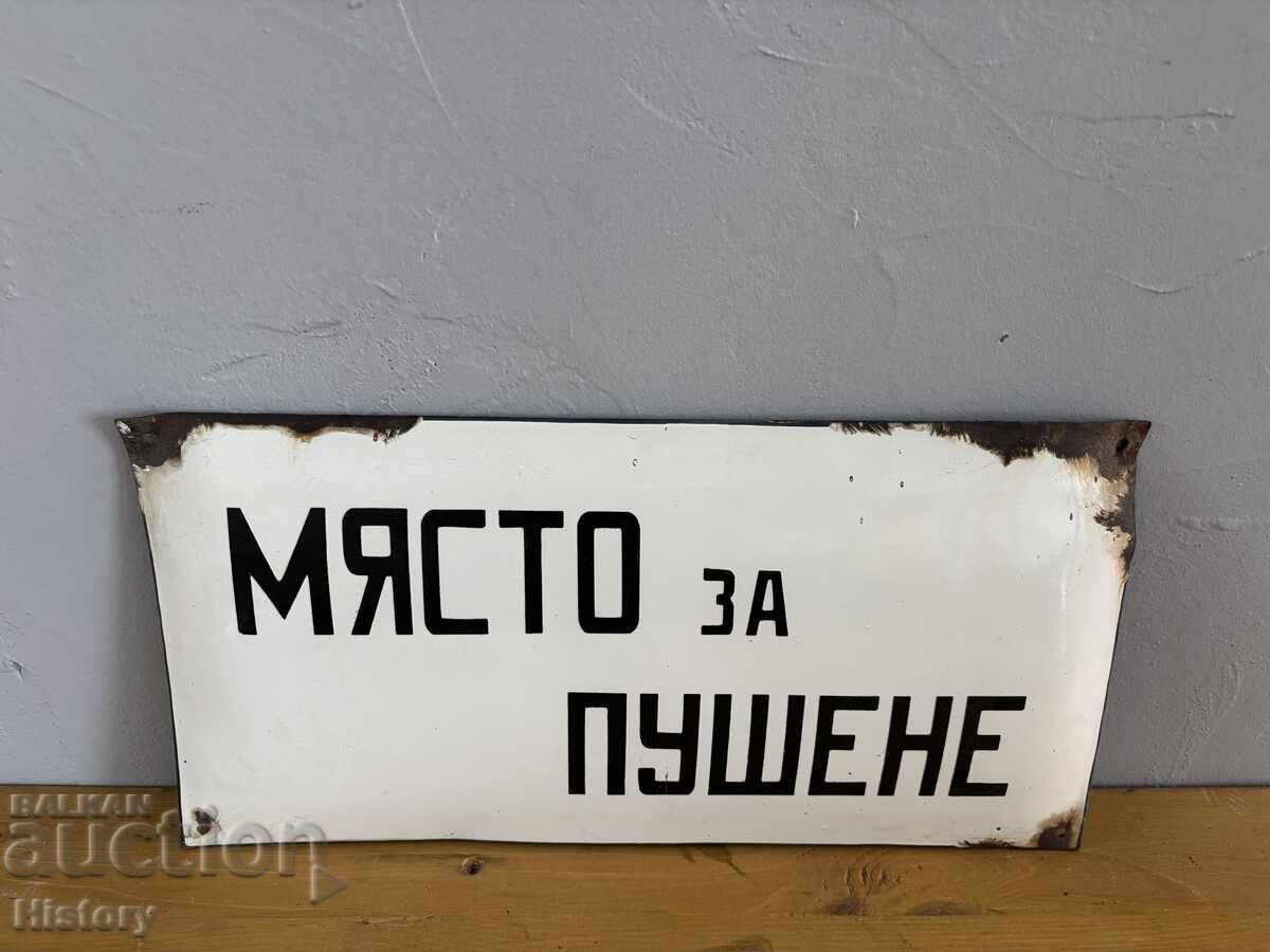 Placa emailata