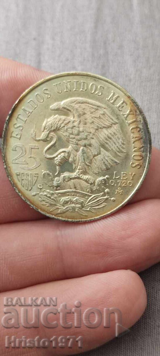 25 de pesos 1968 cu preț € 48.00 | 93.88 BGN 25 de pesos 1968 cu preț € 48.00 | 93.88 BGN