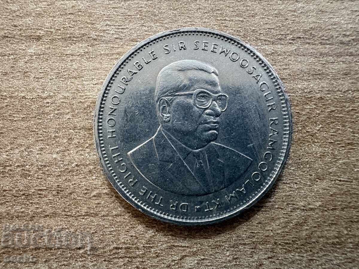 Mauritius - 5 rupees (1991) with price € 0.50 | 0.98 BGN