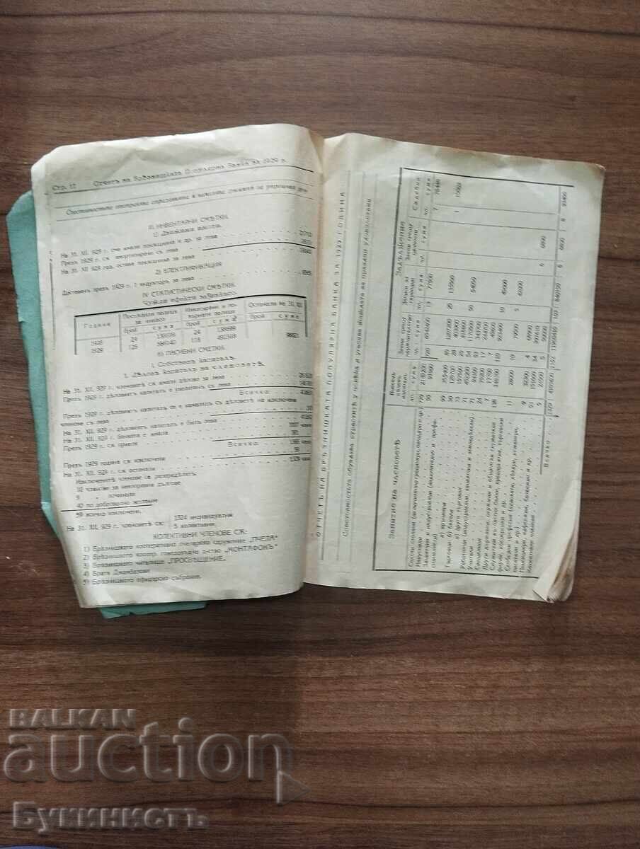 RAPORTUL BĂNCII POPULARE DIN BREZNIK PE ANUL 1929 - 5