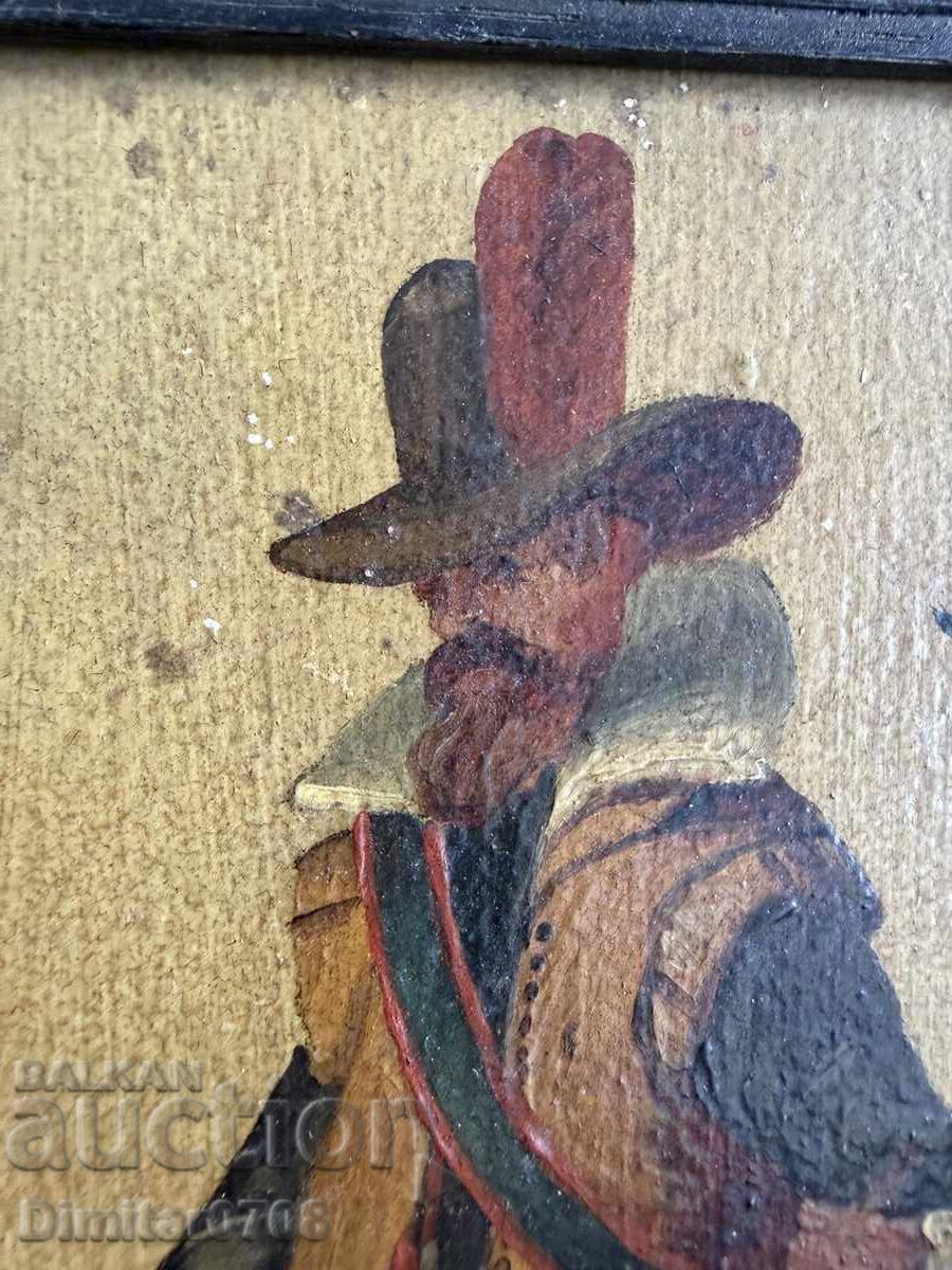 Licitație Exponat de muzeu! Baronul Gustaf Wappers – sec. XIX Licitație Exponat de muzeu! Baronul Gustaf Wappers – sec. XIX