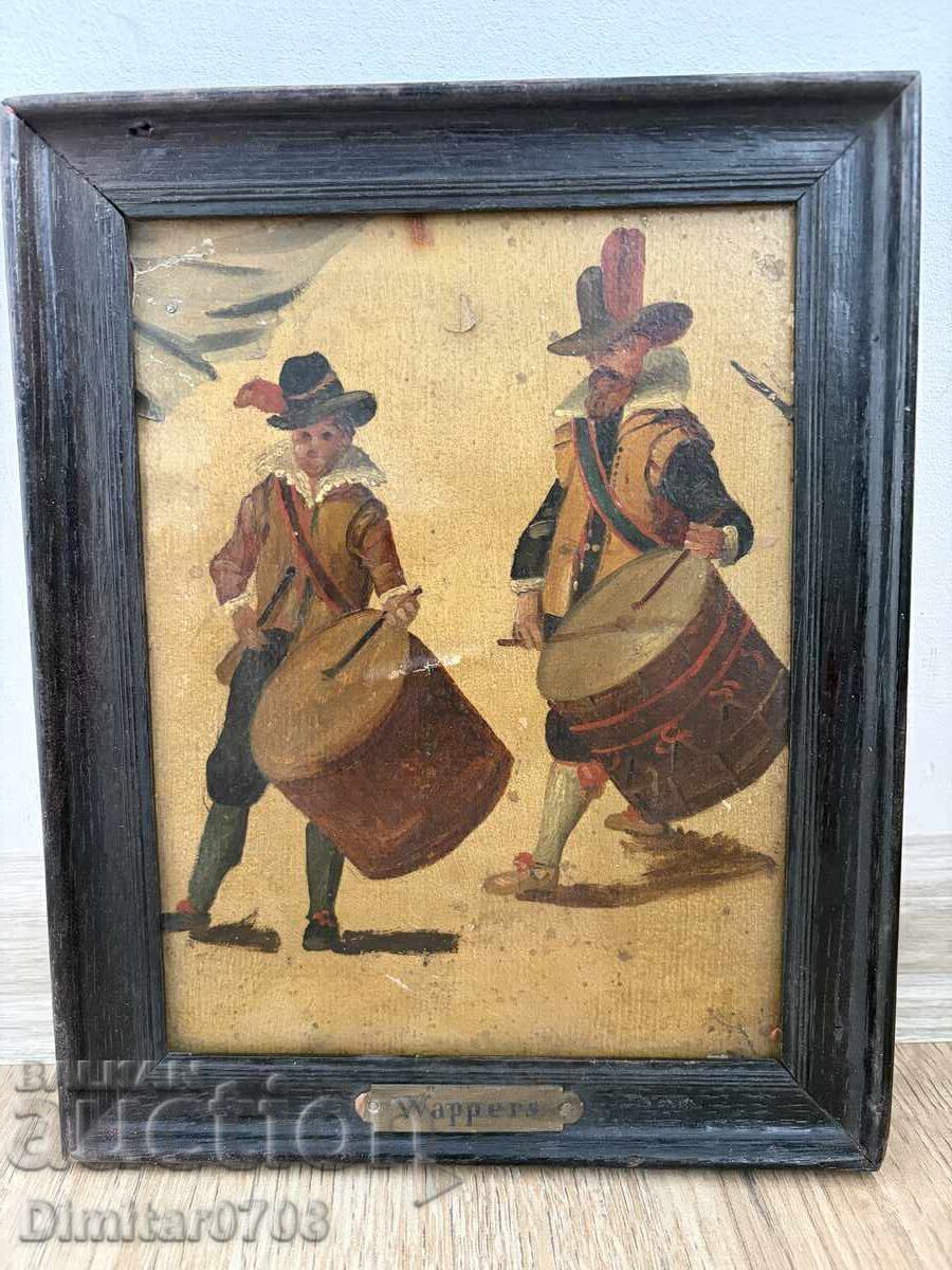 Exponat de muzeu! Baronul Gustaf Wappers – sec. XIX Exponat de muzeu! Baronul Gustaf Wappers – sec. XIX