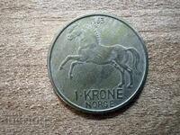 Norway - 1 krone (1963)