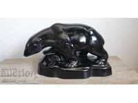 Πορσελάνινη αρκούδα σε στυλ Αρ Ντεκό
