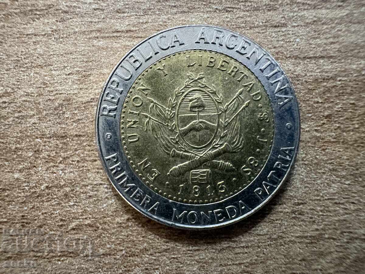 Argentina - 1 peso (2010) cu preț € 0.35 | 0.68 BGN