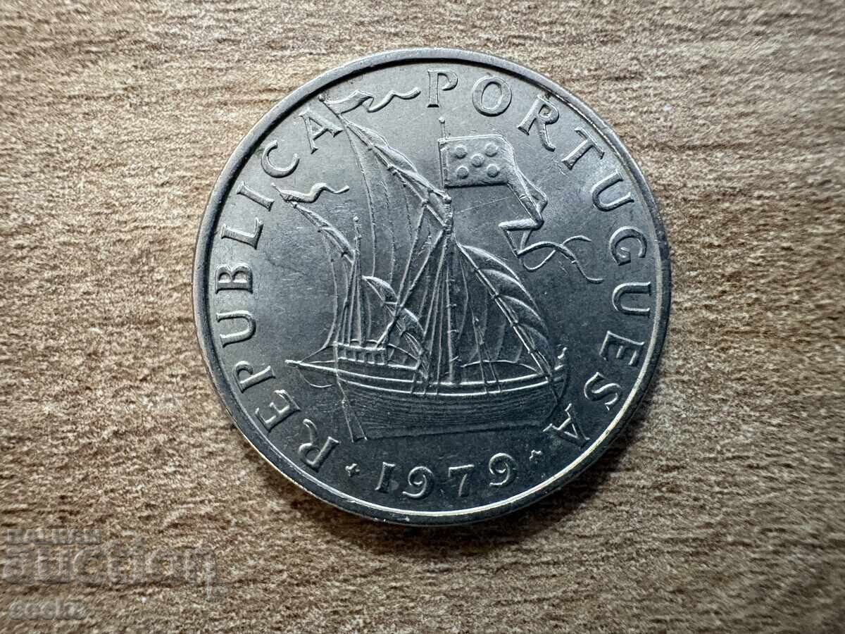 Portugalia - 5 escudos (1979) cu preț € 0.18 | 0.35 BGN Portugalia - 5 escudos (1979) cu preț € 0.18 | 0.35 BGN