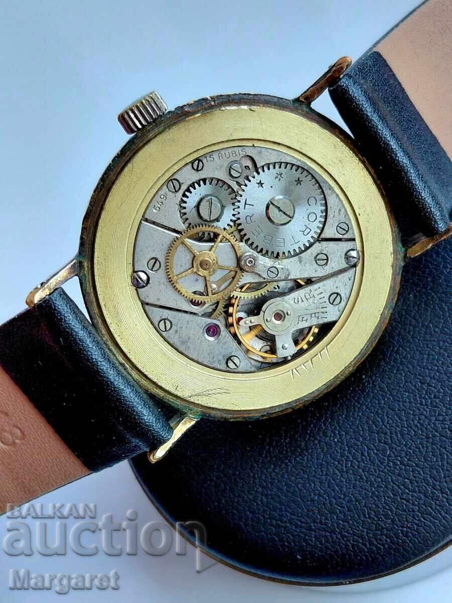 Auction  Military Watch Cortébert 1940 WW2 Cal 649