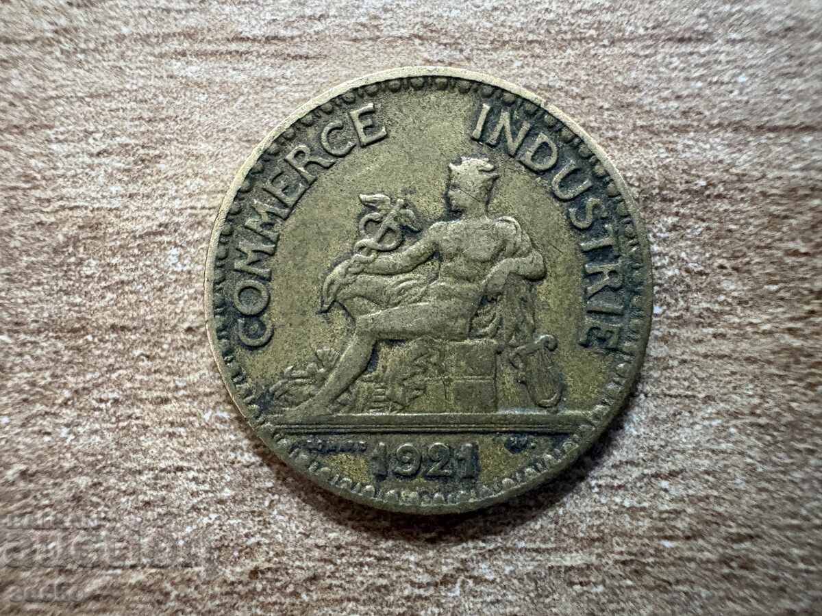 Franța - 50 centime (1921) cu preț € 0.35 | 0.68 BGN