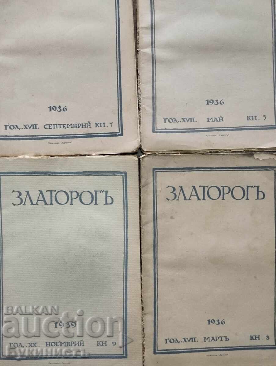 LOT! ZLATOROG - 1936 - 1941 - vedeți fotografiile! cu preț € 40.00 | 78.23 BGN LOT! ZLATOROG - 1936 - 1941 - vedeți fotografiile! cu preț € 40.00 | 78.23 BGN