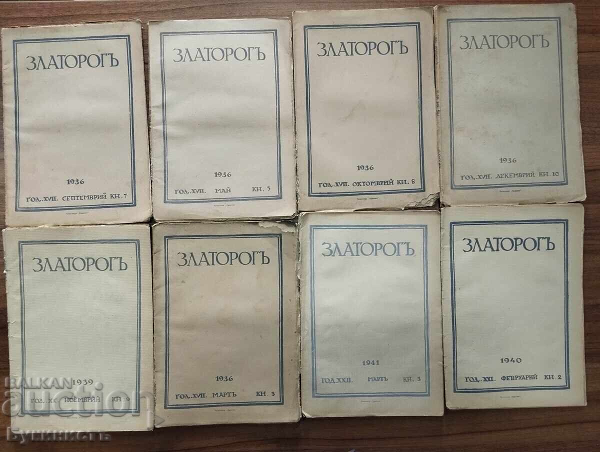 LOT! ZLATOROG - 1936 - 1941 - vedeți fotografiile! LOT! ZLATOROG - 1936 - 1941 - vedeți fotografiile!
