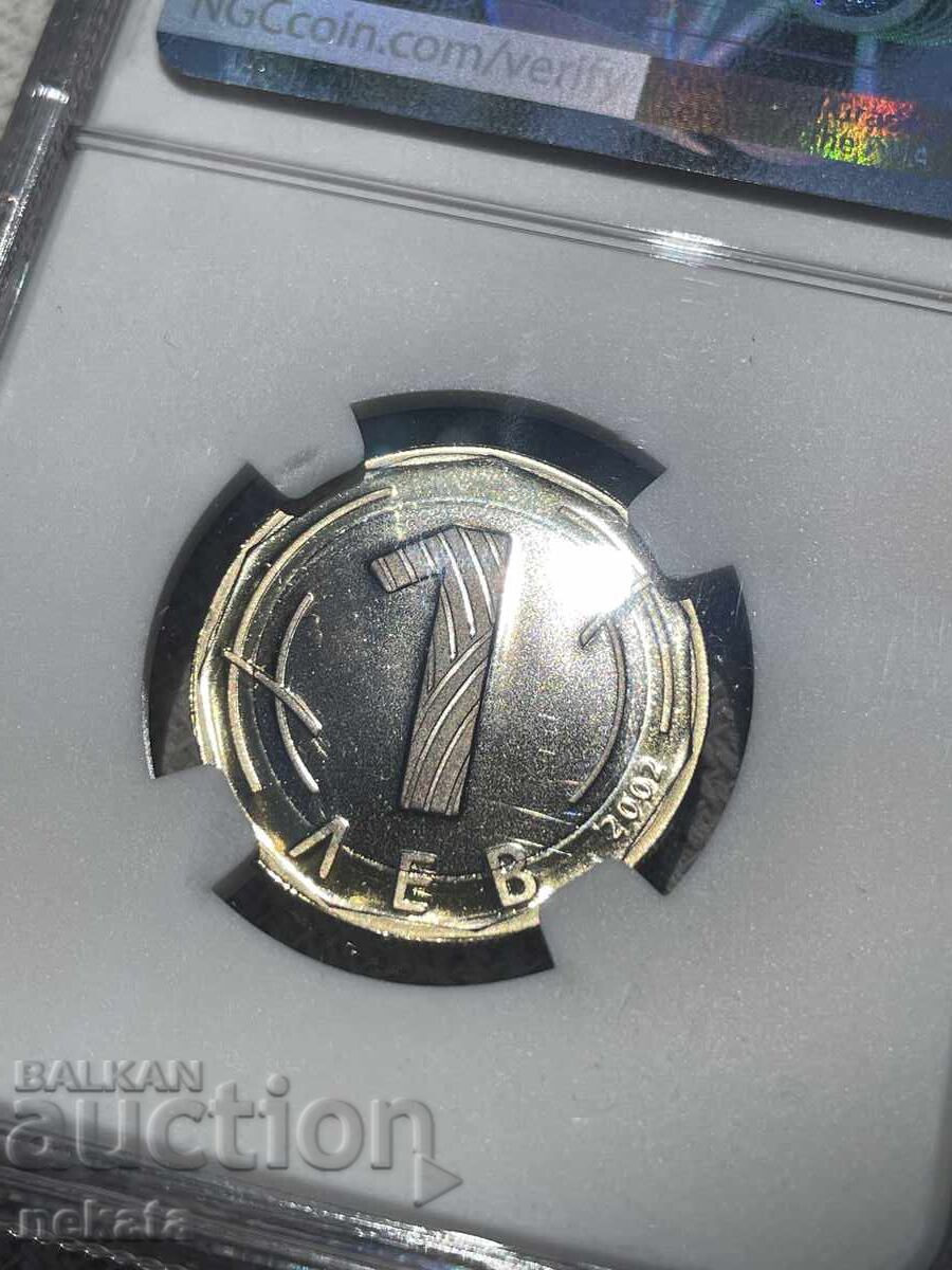 1 lev 2002 g. Mat-Glants NGC PF69 Ultra Cameo - 8