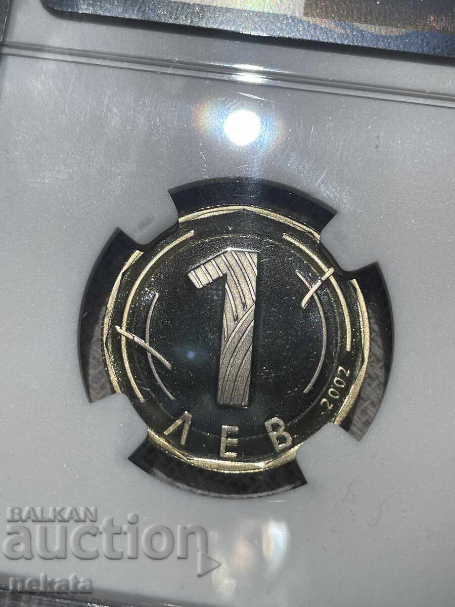 1 lev 2002 g. Mat-Glants NGC PF69 Ultra Cameo - 9