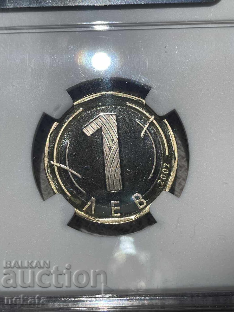 1 lev 2002 g. Mat-Glants NGC PF69 Ultra Cameo - 10