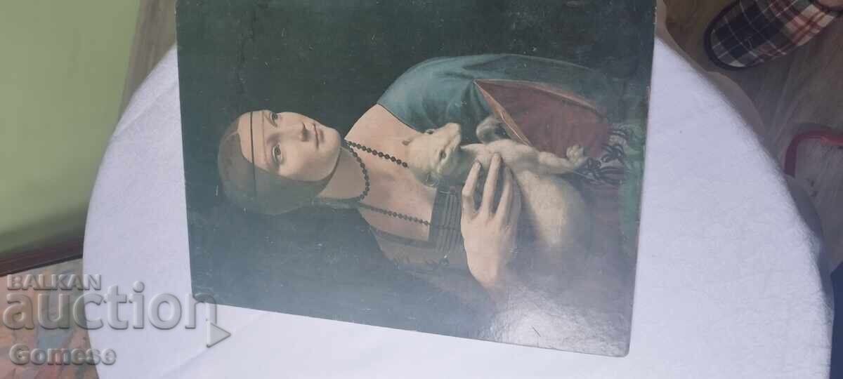 Leonardo da Vinci Doamna cu hermină cu preț € 50.00 | 97.79 BGN Leonardo da Vinci Doamna cu hermină cu preț € 50.00 | 97.79 BGN