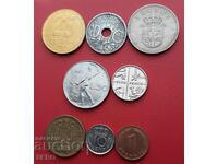 Mixed lot of 8 coins