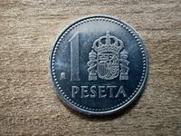 Spain - 1 Peseta (1985)