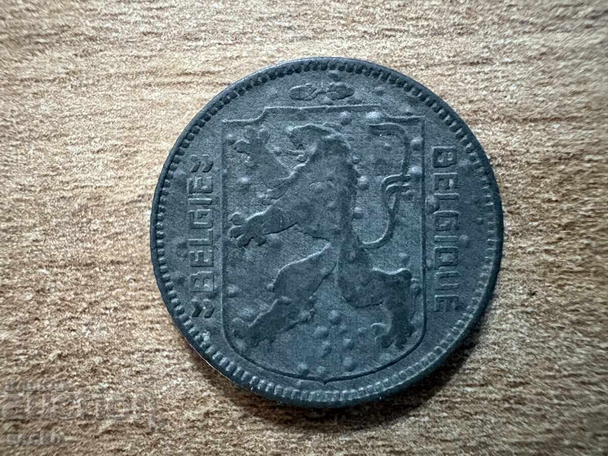 Belgium - 1 franc (1946) - 'BELGIE - BELGIQUE' with price € 0.25 | 0.49 BGN