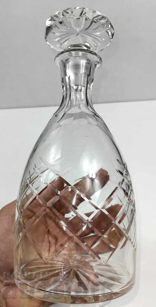 GARAFĂ DE CRISTAL STICLĂ BUTELIE VIN RAHAT CRISTAL EXCELENT cu preț € 12.00 | 23.47 BGN