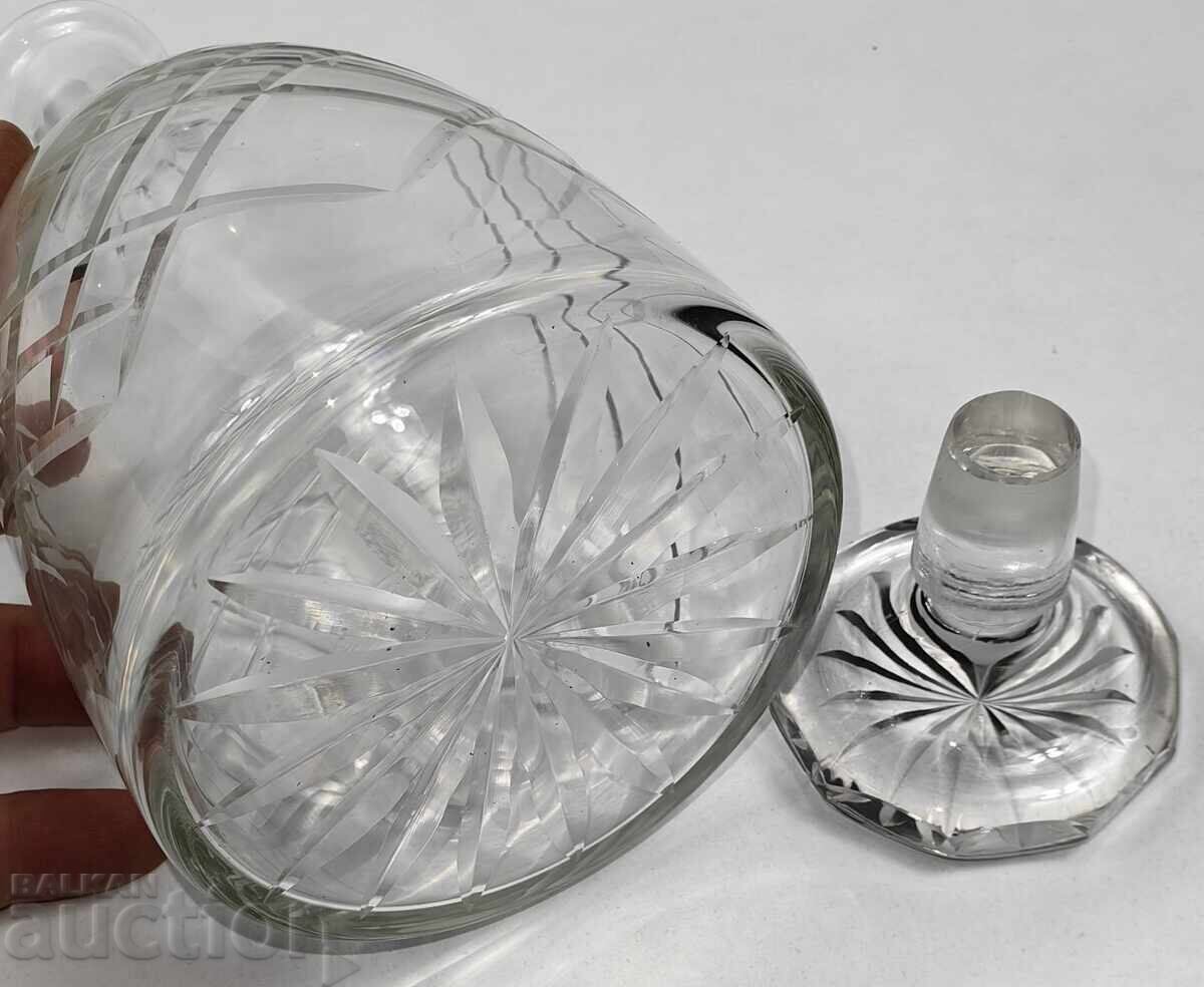 GARAFĂ DE CRISTAL STICLĂ BUTELIE VIN RAHAT CRISTAL EXCELENT - 5