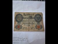 Bancnotă 20 mărci 1908, Germania