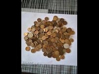 Lot monede bulgărești 239 buc
