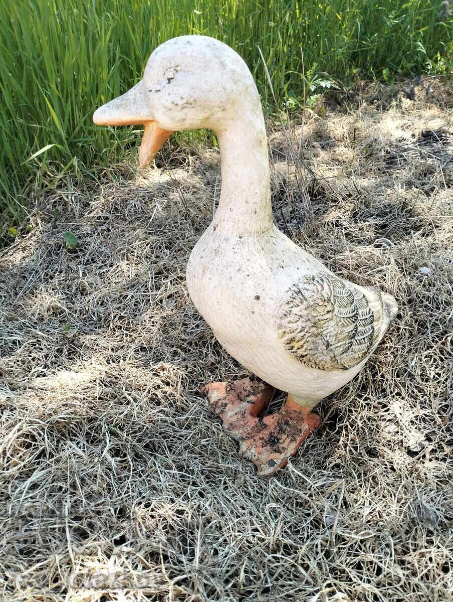 Figurine de grădină rață și broască Figurine de grădină rață și broască