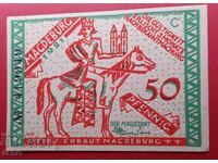 Bancnota-Germania-Saxonia-Magdeburg-50 pfennig 1921