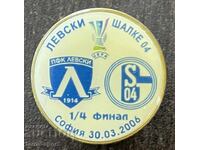2367 Bulgaria insignă Levski Schalke 04 sferturi de finală 2006