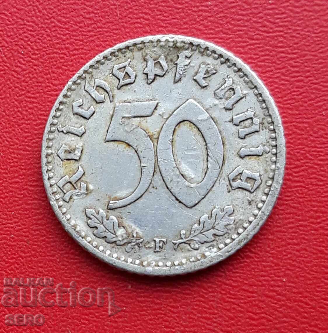 Γερμανία-ΙΙΙ-ος Ράιχ-50 πφένιχ 1944 F-Στουτγκάρδη με τιμή € 6.00 | 11.74 BGN Γερμανία-ΙΙΙ-ος Ράιχ-50 πφένιχ 1944 F-Στουτγκάρδη με τιμή € 6.00 | 11.74 BGN