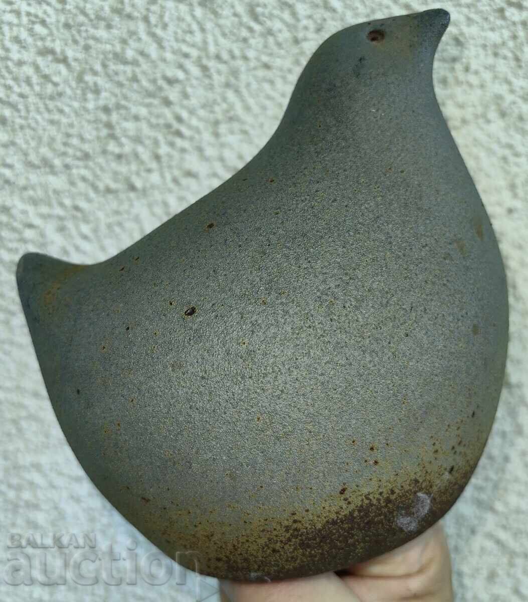 Licitație FIGURINĂ MARE STATUETĂ PUI PASĂRE CERAMICĂ ?