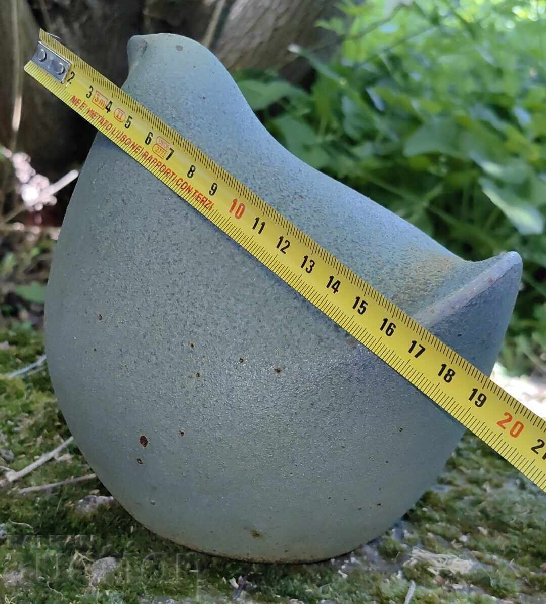 FIGURINĂ MARE STATUETĂ PUI PASĂRE CERAMICĂ ? - 6