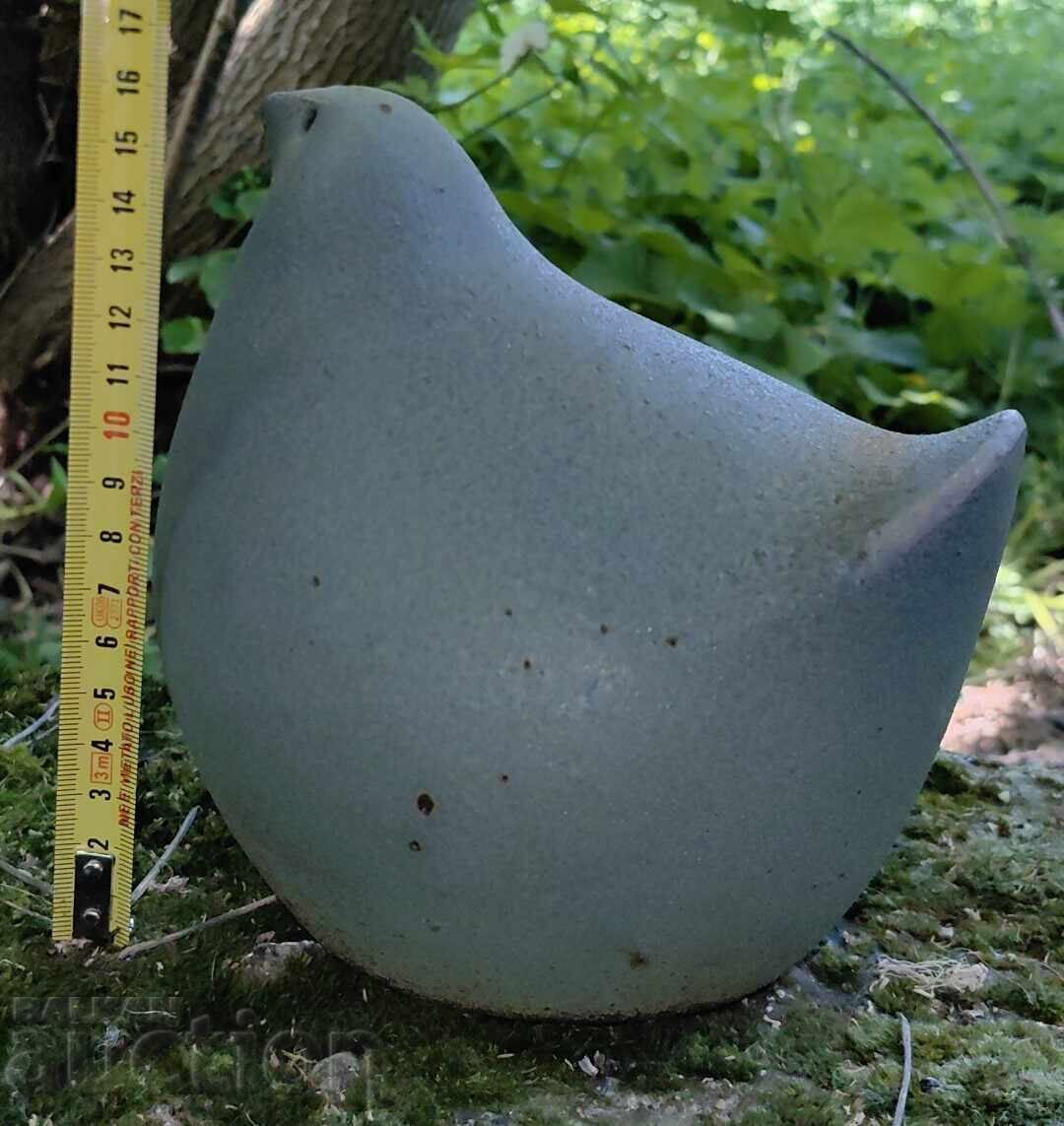 FIGURINĂ MARE STATUETĂ PUI PASĂRE CERAMICĂ ? - 7