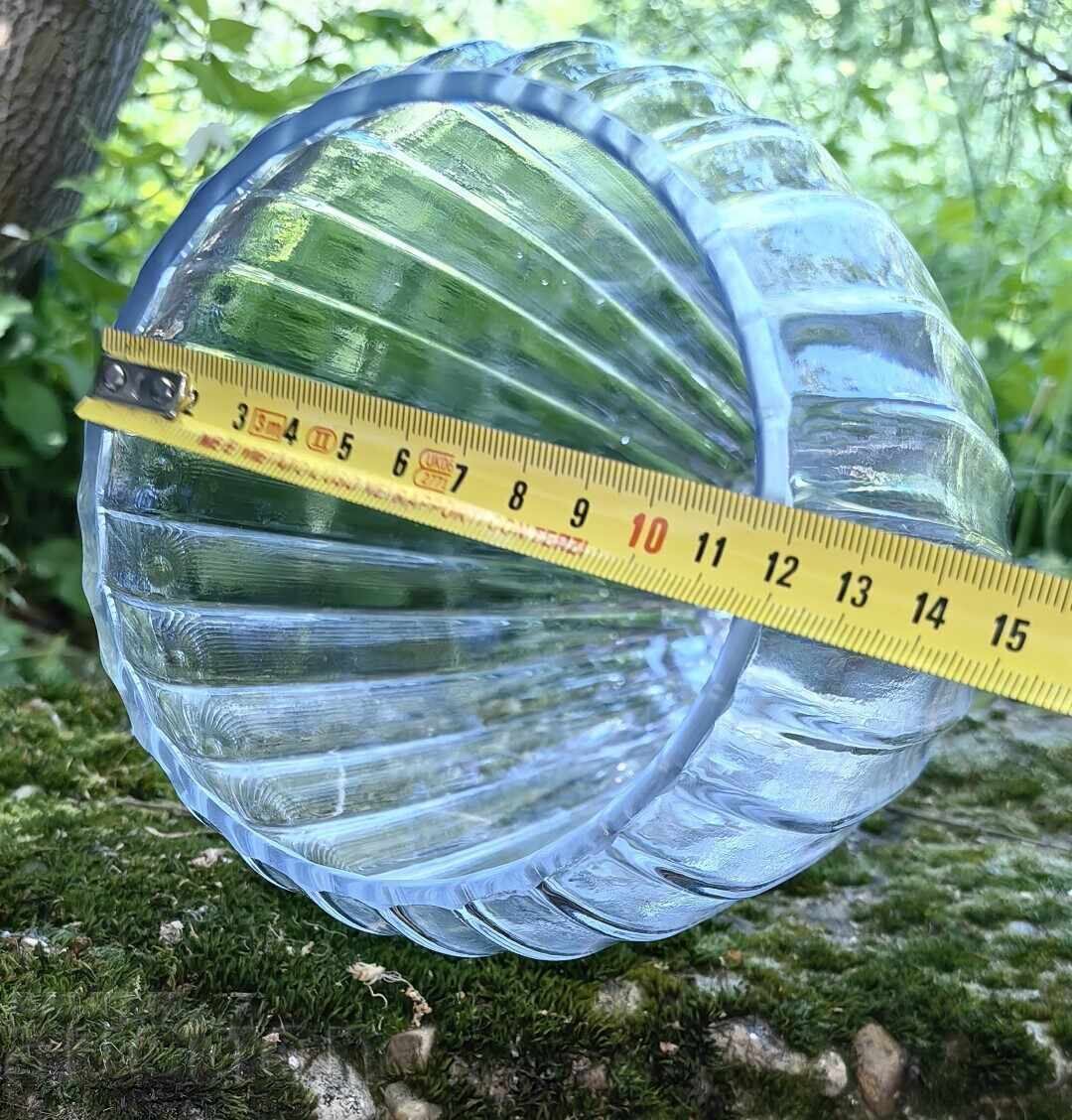VAZĂ MARE DIN STICLĂ PENTRU FLORI REZISTENTĂ - 5