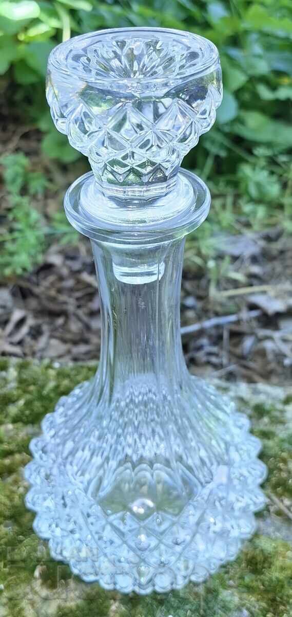 Licitație CARAFĂ DIN STICLĂ STICLĂ PENTRU VIN RACHIU CRISTAL EXCELENTĂ SĂNĂTOASĂ