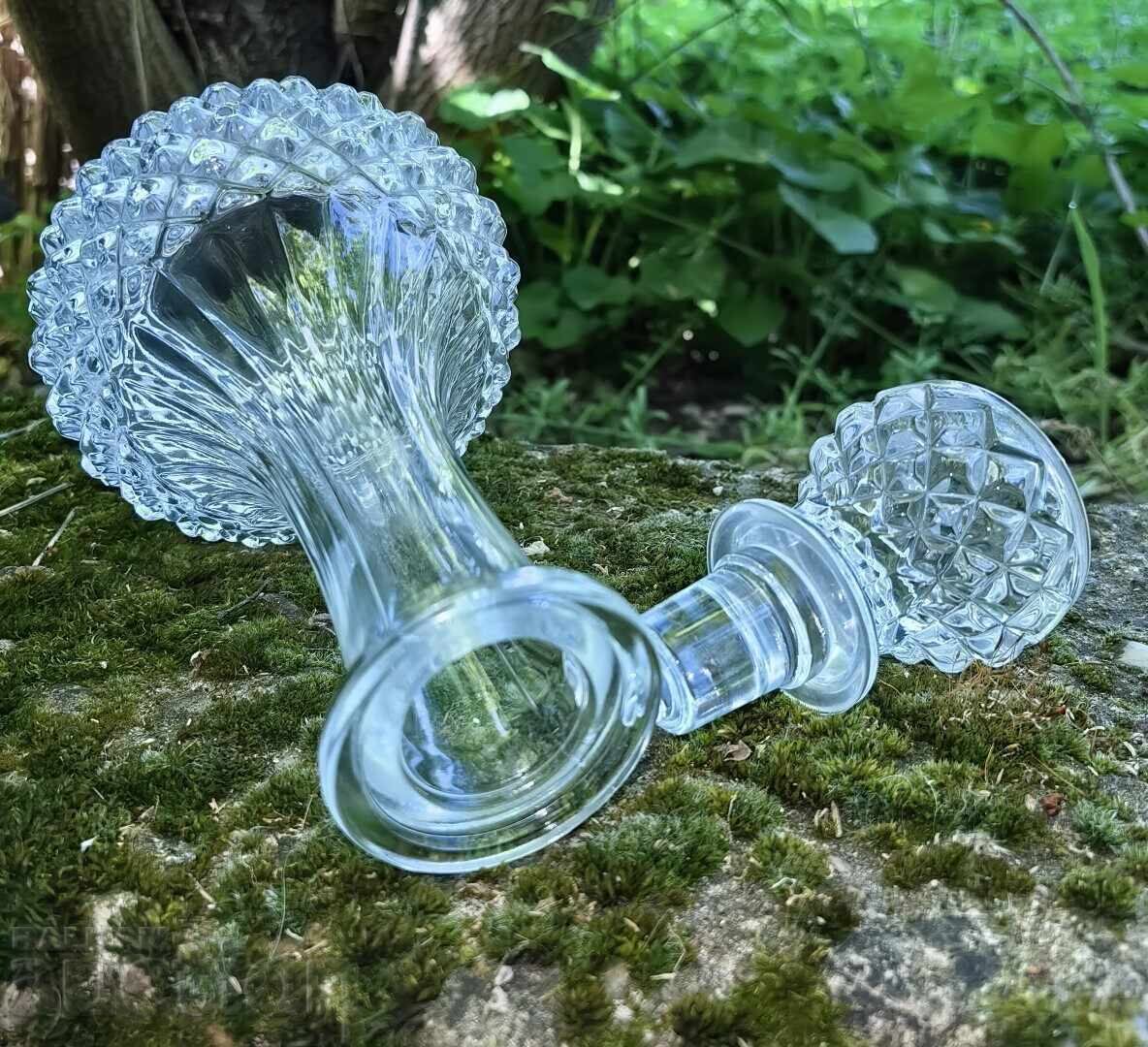 CARAFĂ DIN STICLĂ STICLĂ PENTRU VIN RACHIU CRISTAL EXCELENTĂ SĂNĂTOASĂ - 5