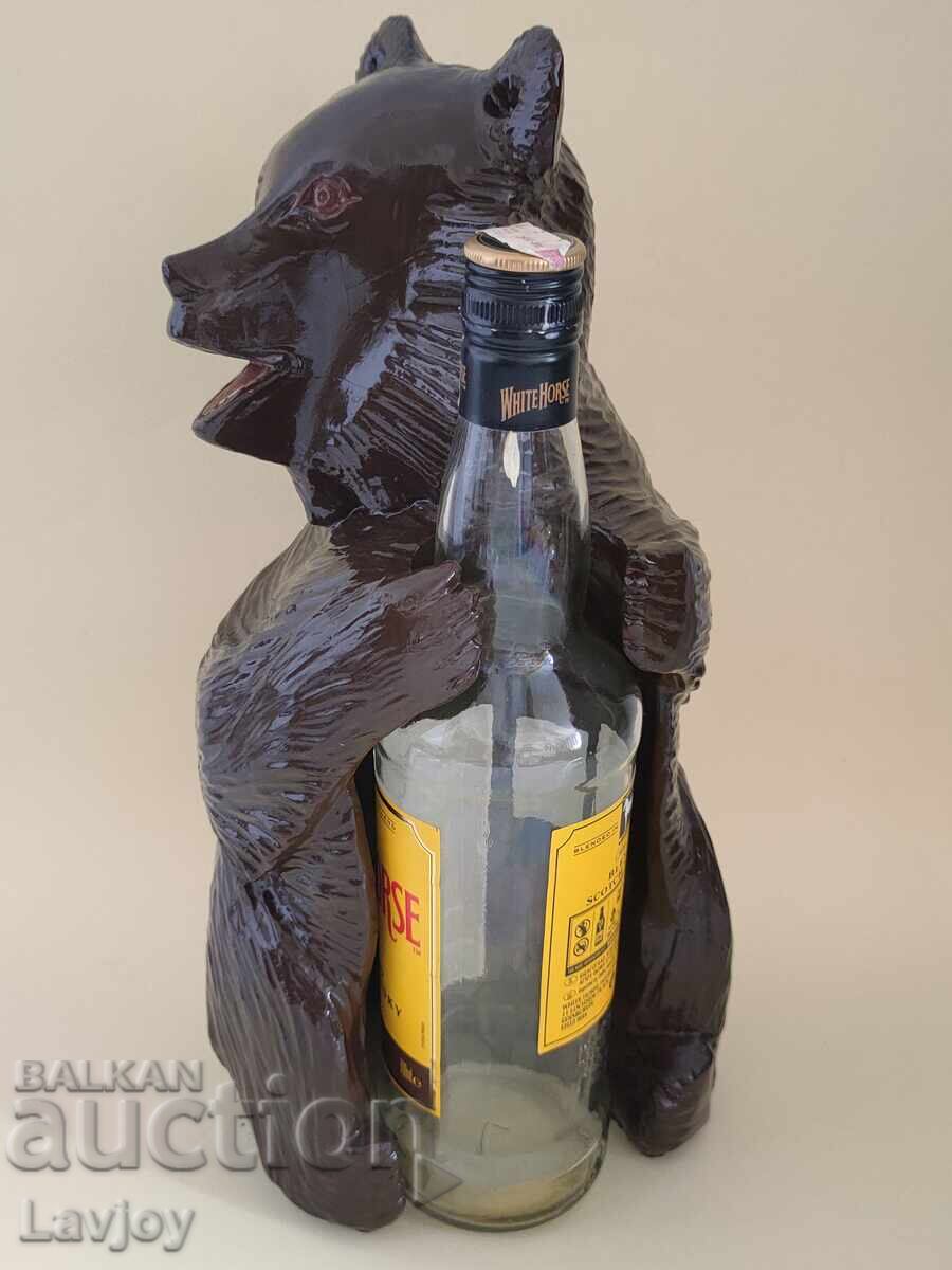 Delivery of Bear figurine bottle holder