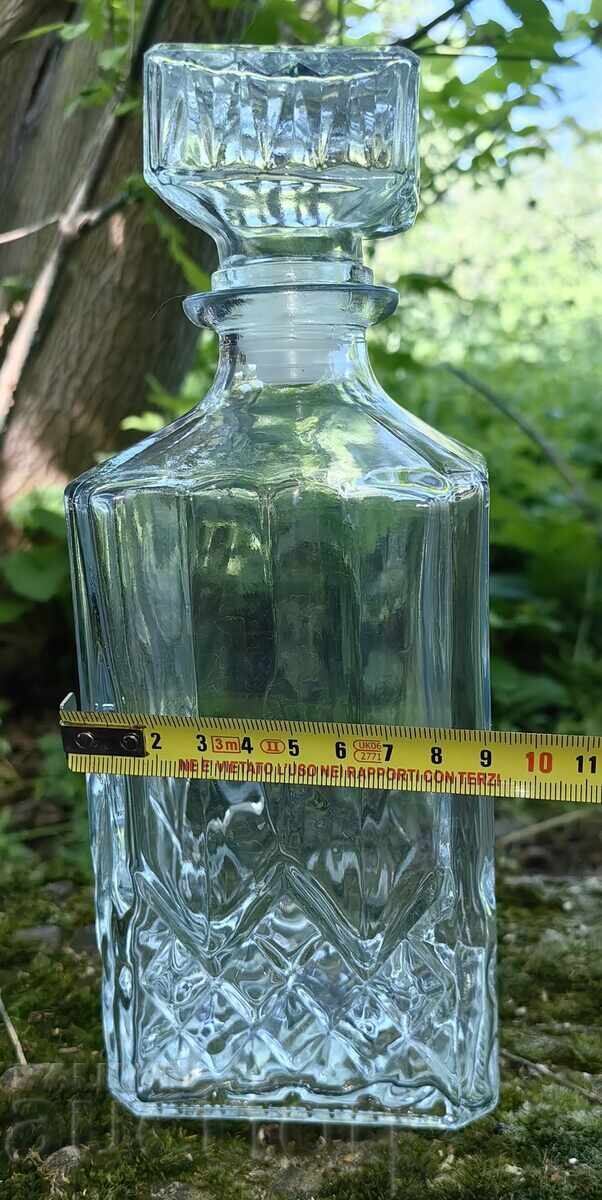 Licitație CARAFĂ DIN STICLĂ STICLĂ PENTRU VIN RACHIU CRISTAL EXCELENTĂ SĂNĂTOASĂ