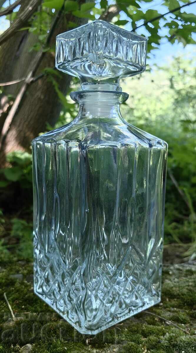 Livrarea CARAFĂ DIN STICLĂ STICLĂ PENTRU VIN RACHIU CRISTAL EXCELENTĂ SĂNĂTOASĂ