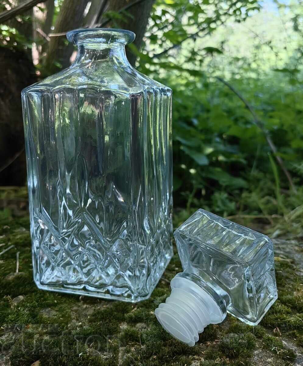 CARAFĂ DIN STICLĂ STICLĂ PENTRU VIN RACHIU CRISTAL EXCELENTĂ SĂNĂTOASĂ