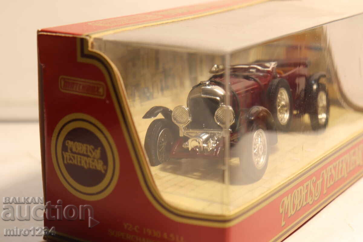 Аукцион 1/43  MATCHBOX   BENTLEY  КОЛИЧКА  ИГРАЧКА  РЕТРО  МОДЕЛ